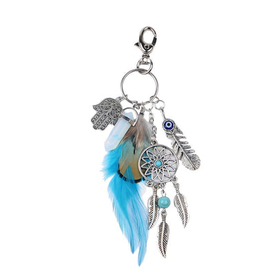 Olivenorma Bohemian Dreamcatcher Keychain - Opalite - image 4