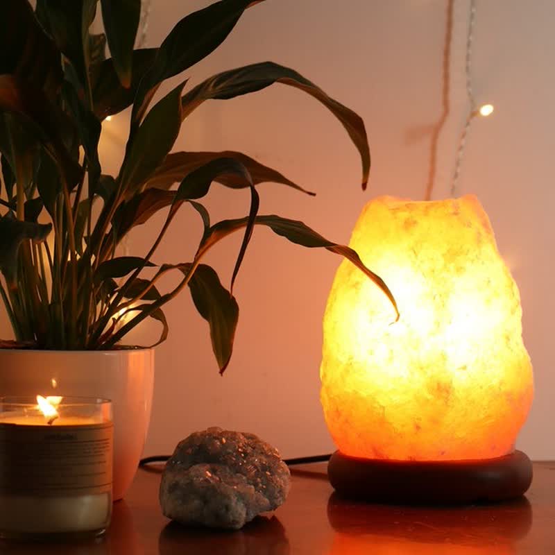 Olivenorma Himalayan Pink Salt Naturally Carved Glow Lamp