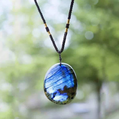 Olivenorma Empowering Labradorite Necklace