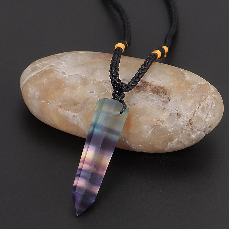 Olivenorma Fluorite Alleviate Anxiety Necklace