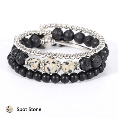 Natural Crystal Protection Stone Bracelet