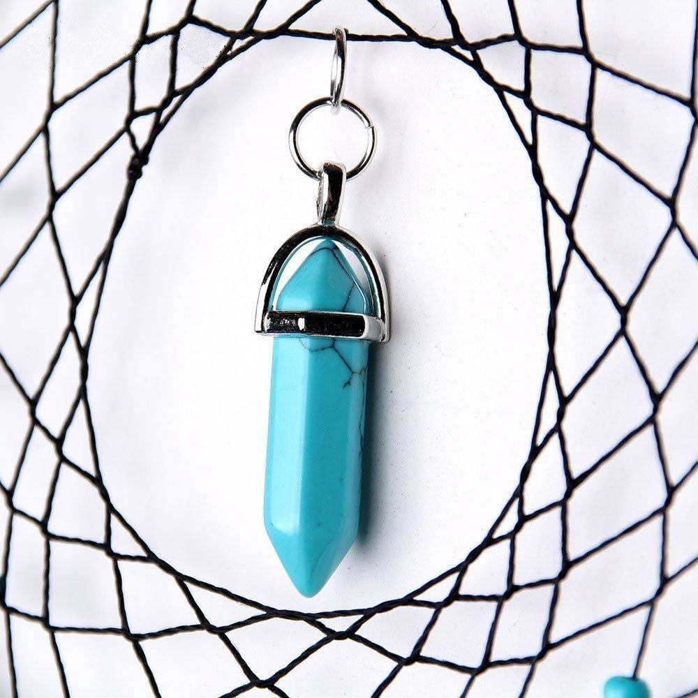Olivenorma Turquoise Handmade Traditional Feather Dream Catcher - image 9