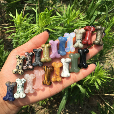 Olivenorma Guardian Spirit Crystal Bone Totem Gemstone Decoration - image 2