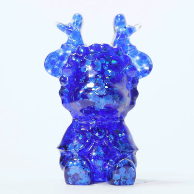 Olivenorma Natural Crystal Elk Ornament Gemstone Decoration - Sapphire - image 9