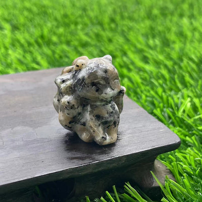 Olivenorma Natural Stone 3cm Nine Tailed Fox Gemstone Decoration - Curb Stone - image 18