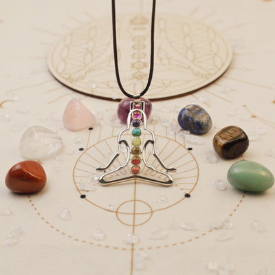 Olivenorma Chakra Meditation Necklace