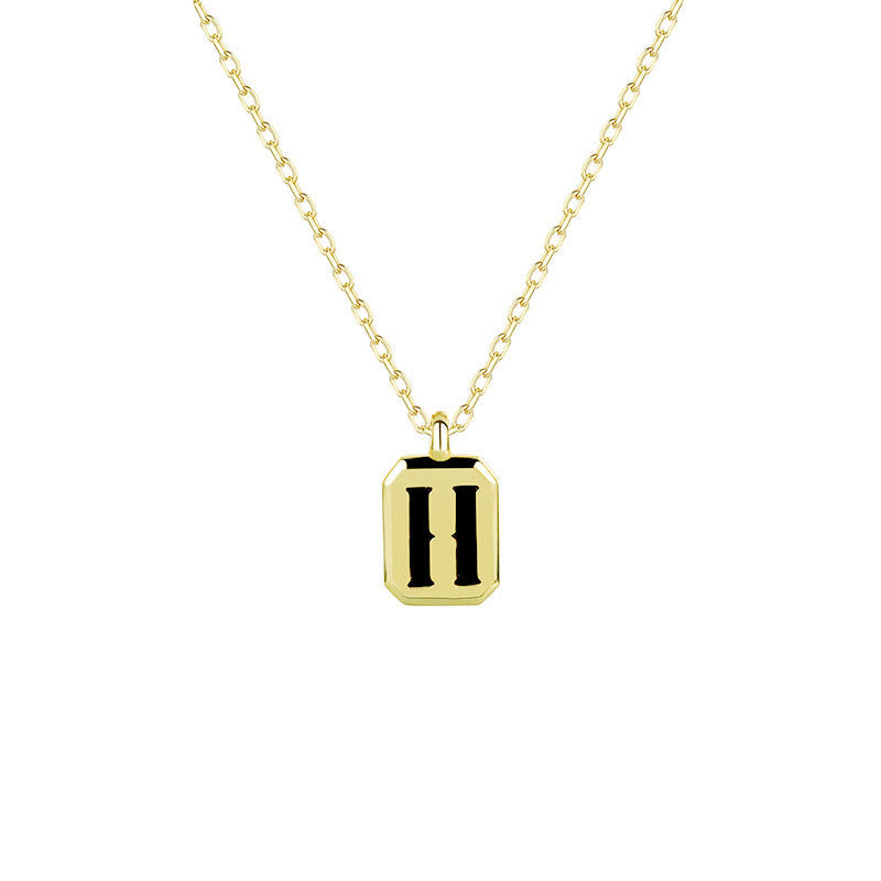 Olivenorma Customizable Gold Initial Necklace