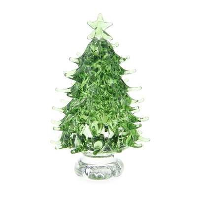 Olivenorma Crystal Glass Christmas Tree Home Gemstone Decoration