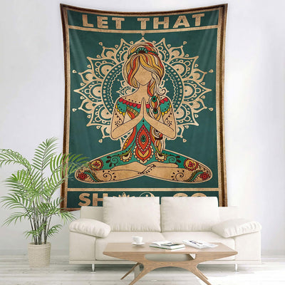 Olivenorma Yoga Meditation Chakra Pattern Tapestry