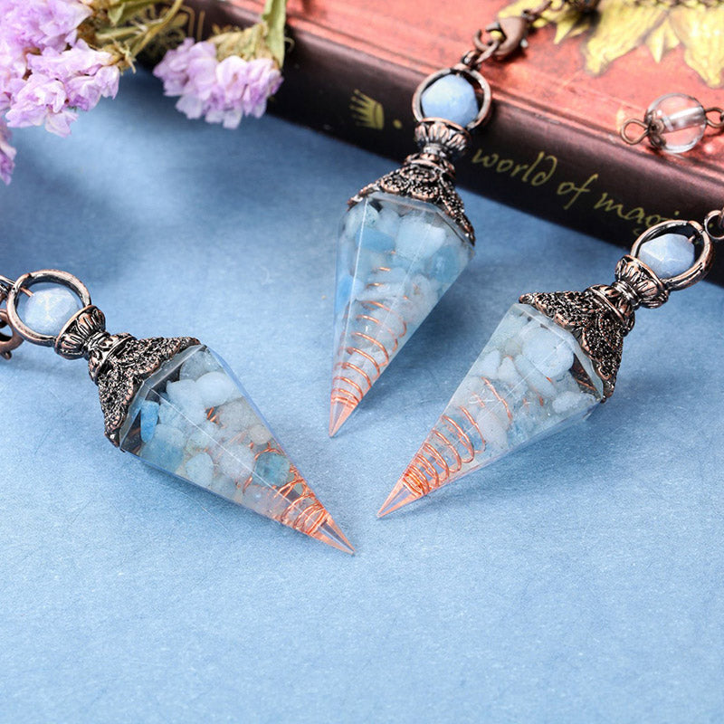 Aquamarine Calm And Peace Pendulum