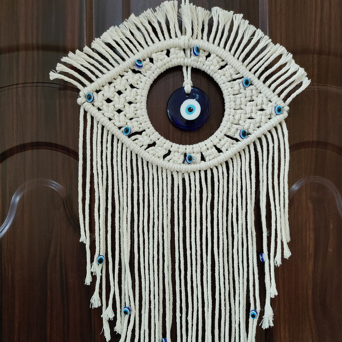 Olivenorma Protective Evil Eye Wall Tapestry Home Decor Ornament