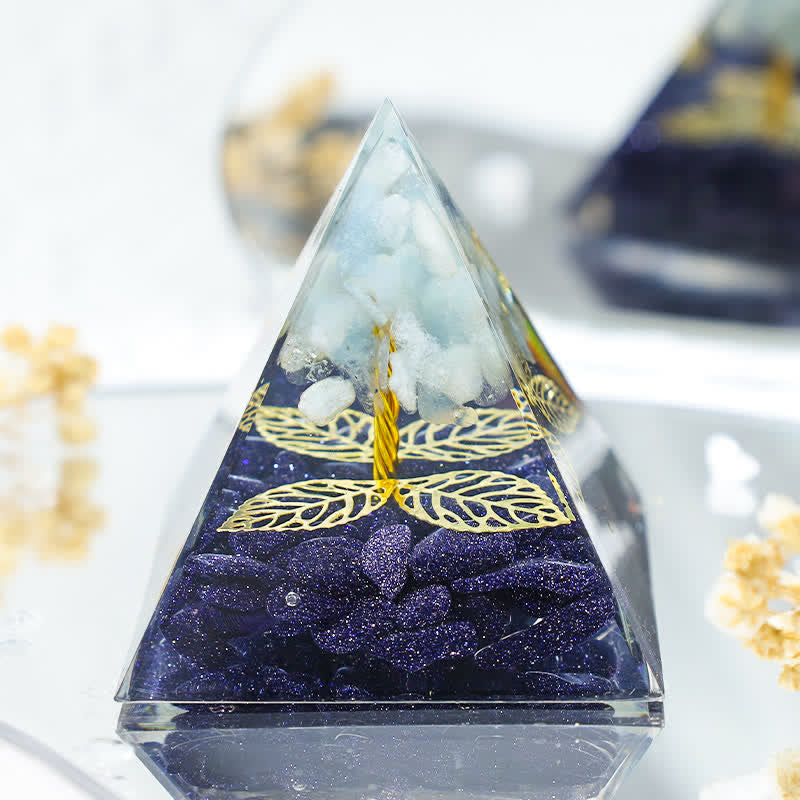 Olivenorma "Endless Growth" - Tree Of Life Orgone Pyramid