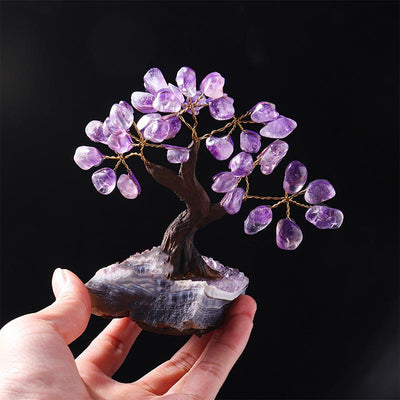 Olivenorma Amethyst Healing Feng Shui Tree