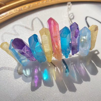 Bohemia Colourful Crystal Spring Hairpin