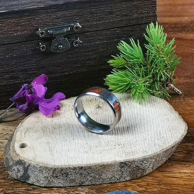 Yggdrasil ring - stainless steel