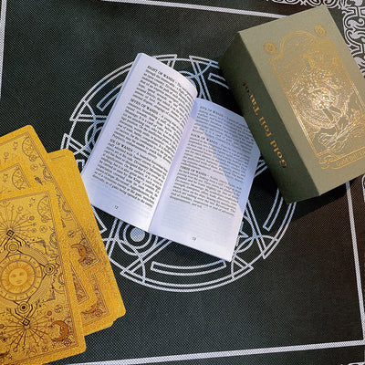 Olivenorma Bronzing Golden Sun Classic Tarot Cards