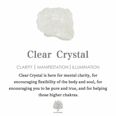 Olivenorma Clear Crystal Minimal Fairy Crystal Crown