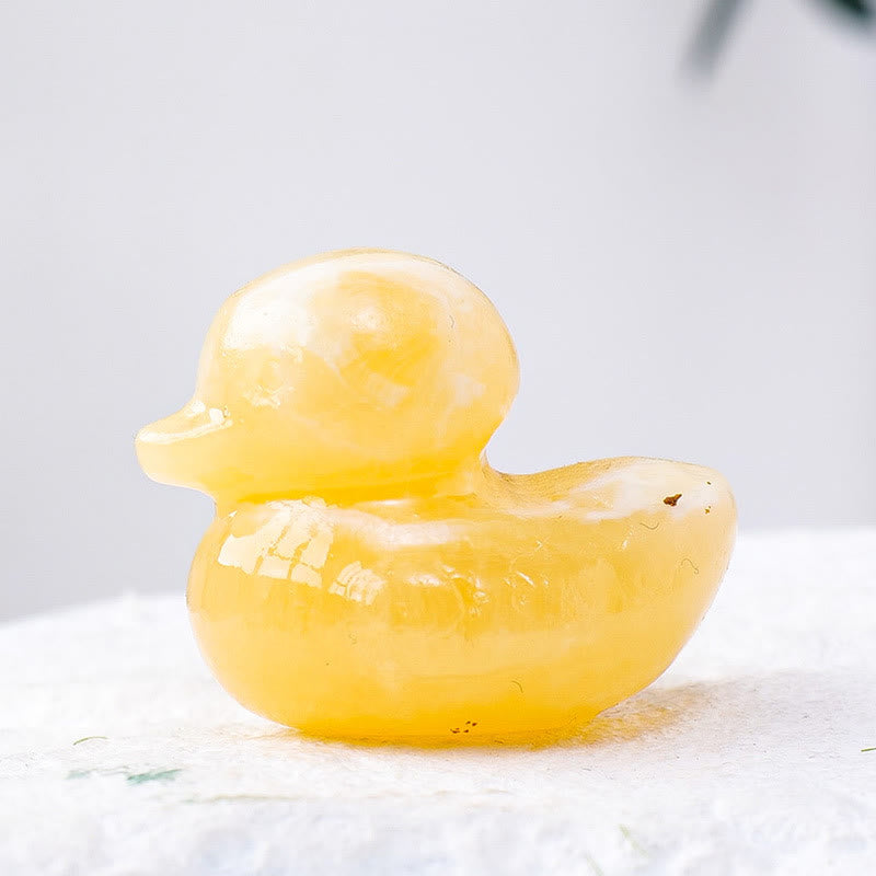 Olivenorma 1.2Inch Quartz Crystal Duck Carving Gemstone Decoration - Yellow Aventurine - image 19
