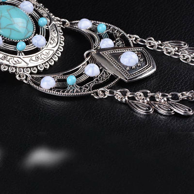 Olivenorma Bohemian Gem-Set Body Chain Necklace