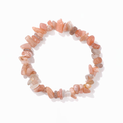 Olivenorma Colorful Natural Irregular Gravel Bracelet