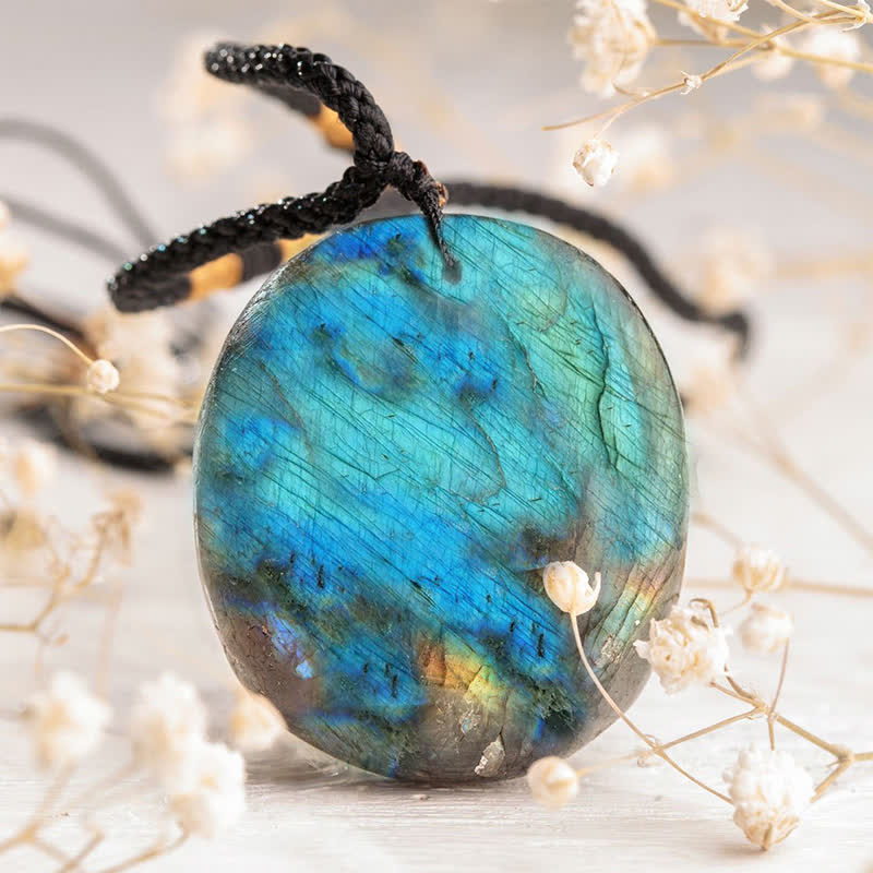 Olivenorma Empowering Labradorite Necklace